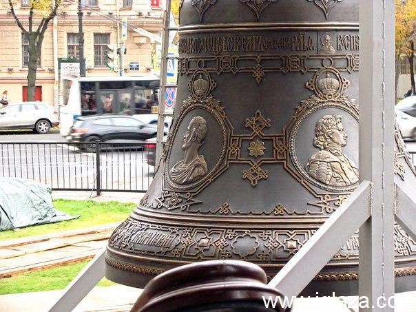 Колокол для Исаакиевского собора прибыл в Санкт-Петербург